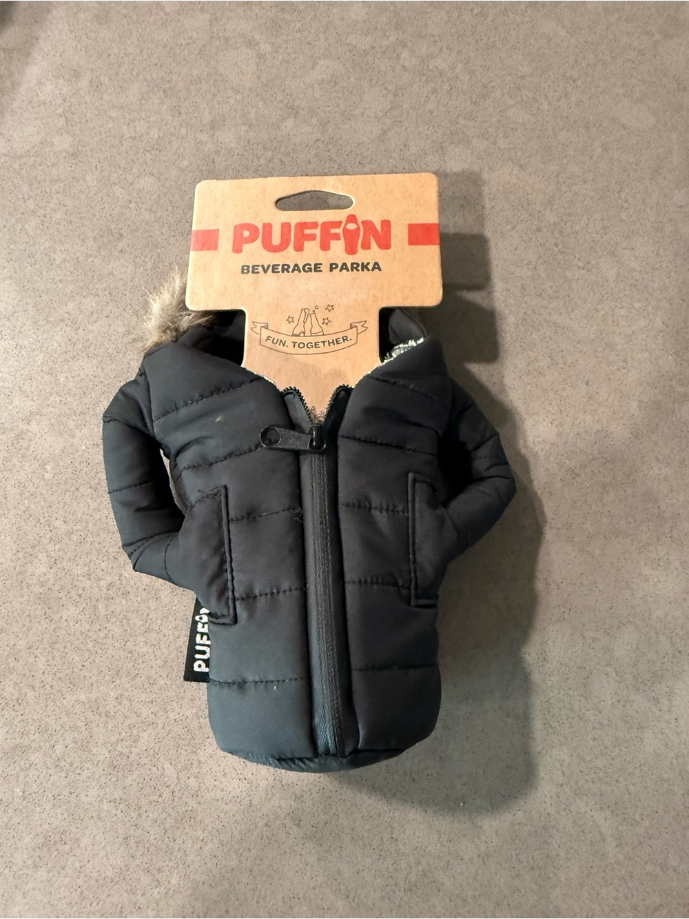 Puffin Black Beverage Parka